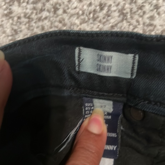 Madewell Skinny Skinny Zip Jeans Rebel Wash Size 27 - Picture 4 of 6